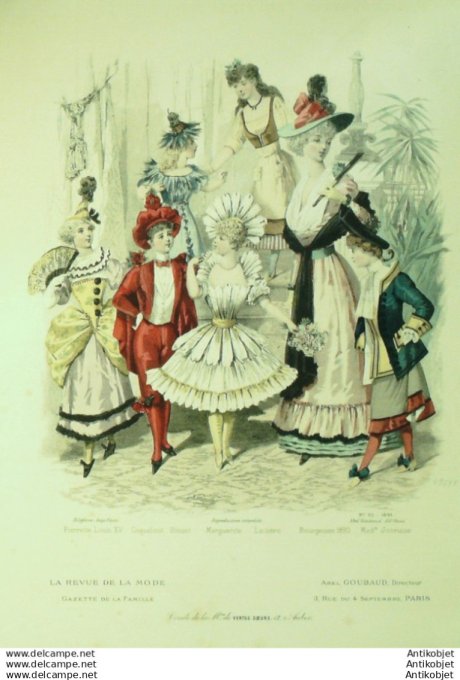 Allemagne MISNIE Femme noble 1859