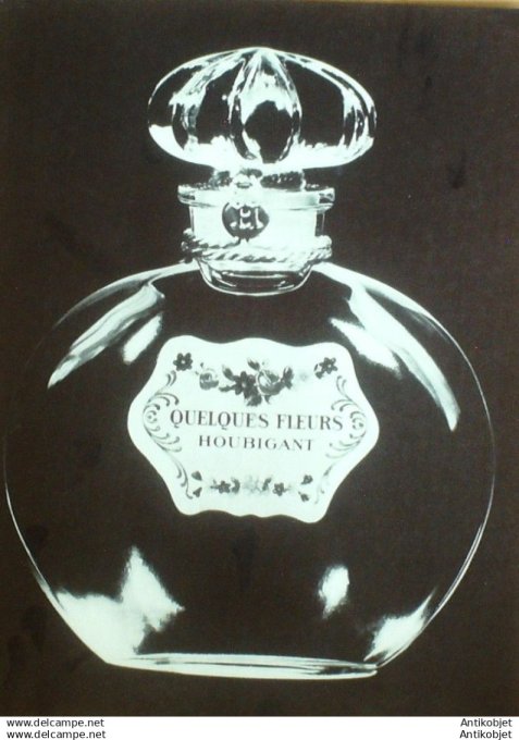 Publicite Cosmetique Houbigant 1950