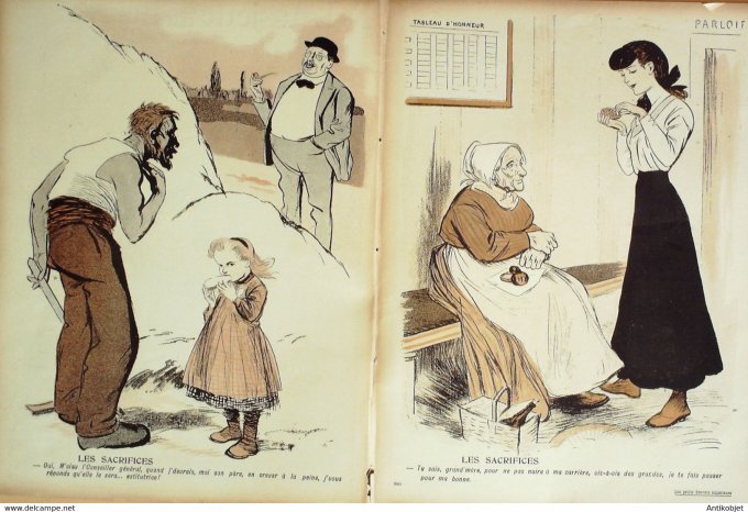 L'Assiette au beurre 1906 # 276 Les petits brevets supérieurs Guydo