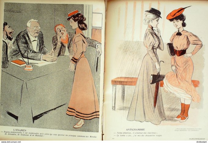 L'Assiette au beurre 1906 # 276 Les petits brevets supérieurs Guydo