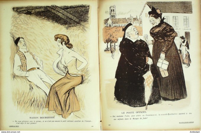 L'Assiette au beurre 1906 # 276 Les petits brevets supérieurs Guydo