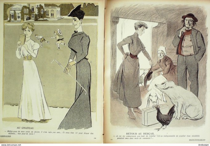 L'Assiette au beurre 1906 # 276 Les petits brevets supérieurs Guydo