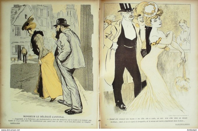 L'Assiette au beurre 1906 # 276 Les petits brevets supérieurs Guydo