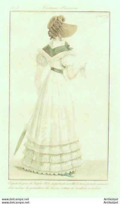 Gravure de mode Le Bon Ton 1847 n° 9