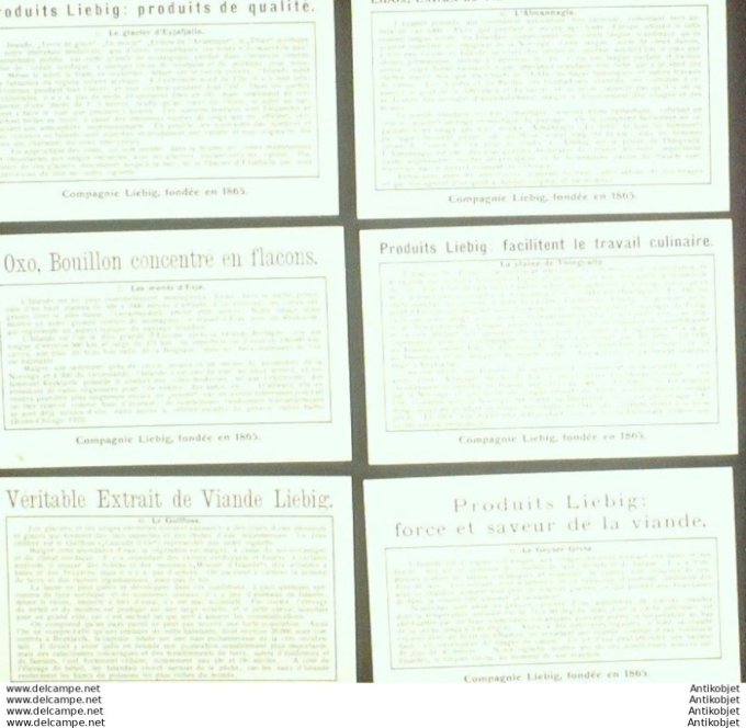 Chromo Liebig Sang 1295 L'Islande (1934)