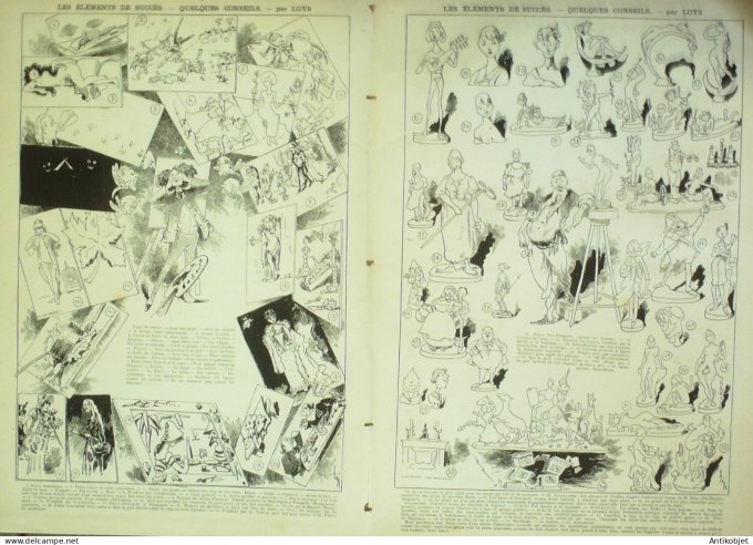 La Caricature 1883 #166 Dernier coup de feu Loys Antiquaille Caran d'Ache Loys Trock