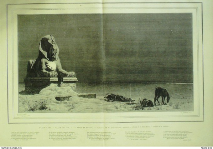 Le Monde illustré 1879 n°1169 Bruxelles Châtenois (67) Escurial Granja Alphonse Egypte