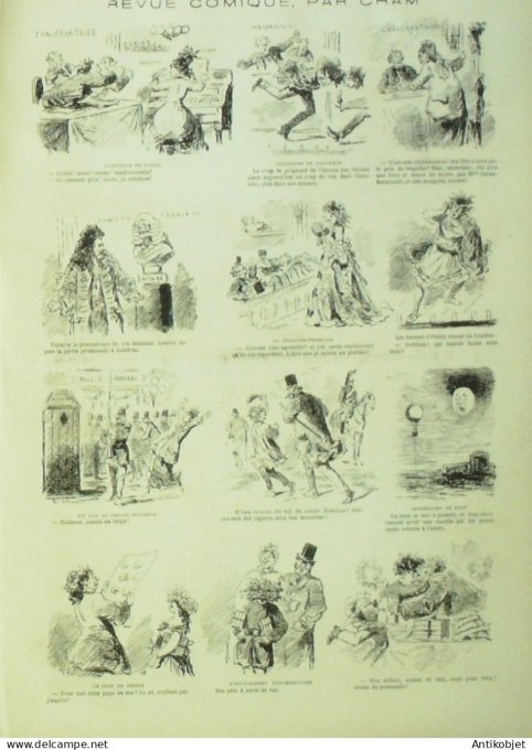 Le Monde illustré 1879 n°1169 Bruxelles Châtenois (67) Escurial Granja Alphonse Egypte