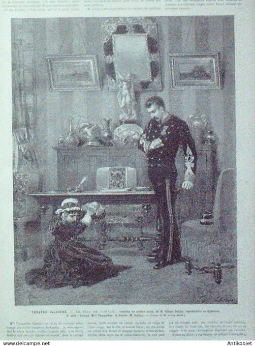 Le Monde illustré 1880 n°1191 Saumur Villebernier Treves-Cunault Panvigne Souzay (49)