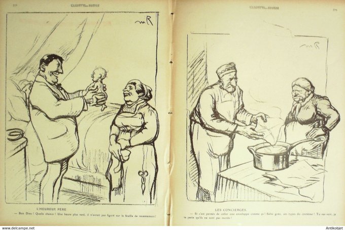 L'Assiette au beurre 1910 n°517 Le Recensement Galanis