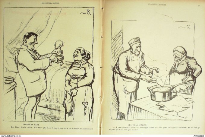 L'Assiette au beurre 1910 # 517 Le Recensement Galanis