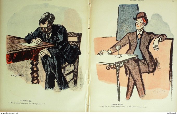 L'Assiette au beurre 1910 # 517 Le Recensement Galanis