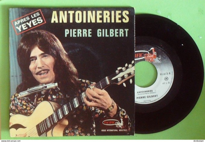 Gilbert Pierre 45T SP Antoineries 1966