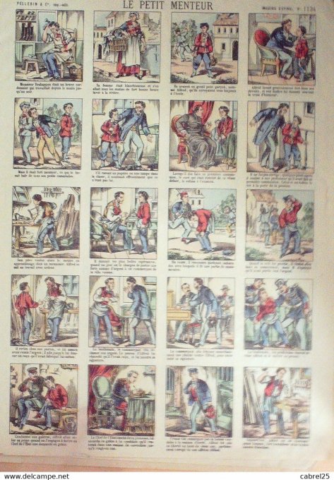 Le Petit Menteur (Pellerin d'epinal)