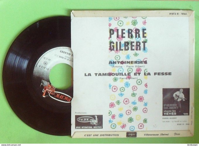 Gilbert Pierre 45T SP Antoineries 1966