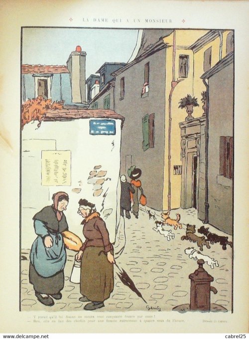 Le Rire 1911 n°461 Le Rallic Guillaume Florès Mirande Laborde Routier Genty Hellé Puck