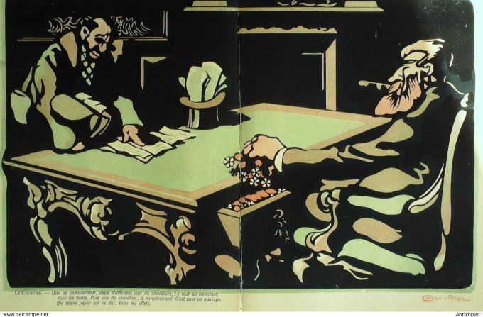 L'Assiette au beurre 1901 #  40 Ferblanterie Caran d'Ache