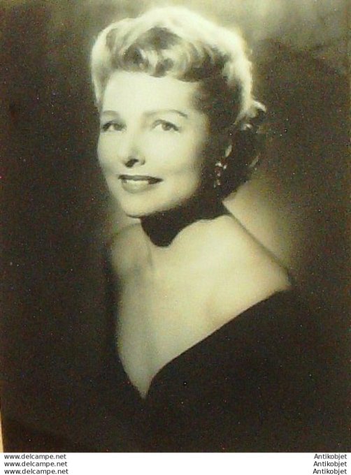 Actrice non identifiée (photo de presse)