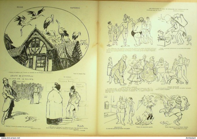 Le Rire Rouge 1915-11-27 #  54 Journal humoristique Ed.Originale Conductrice