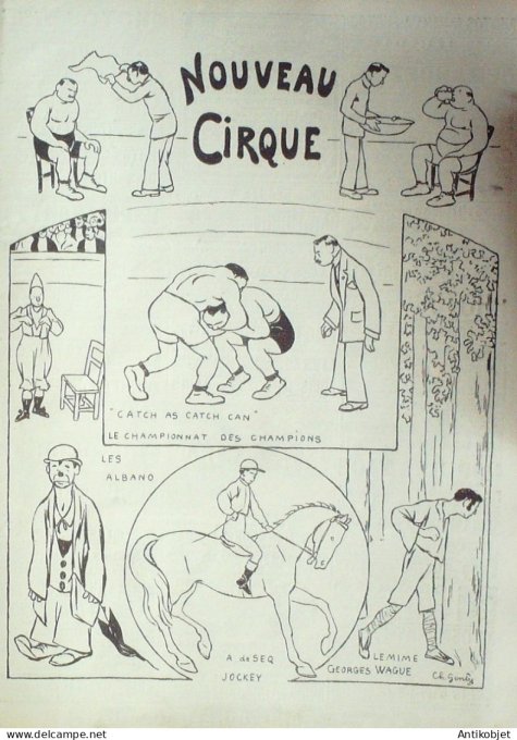 Le Rire 1913-11-15 # 563 Journal humoristique Ed.Originale La Trentaine