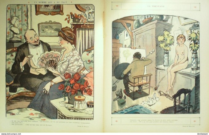 Le Rire 1913-11-15 # 563 Journal humoristique Ed.Originale La Trentaine