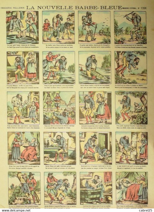 La Nouvelle Barbe Bleue (Pellerin d'epinal)