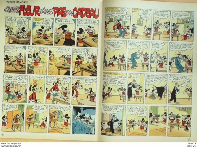 Journal de Mickey n°1763 Sherlock HOLMES(16-4-1986)
