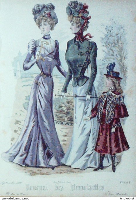 Journal de Demoiselles 1899 # 5204 (Maison Gradoz)