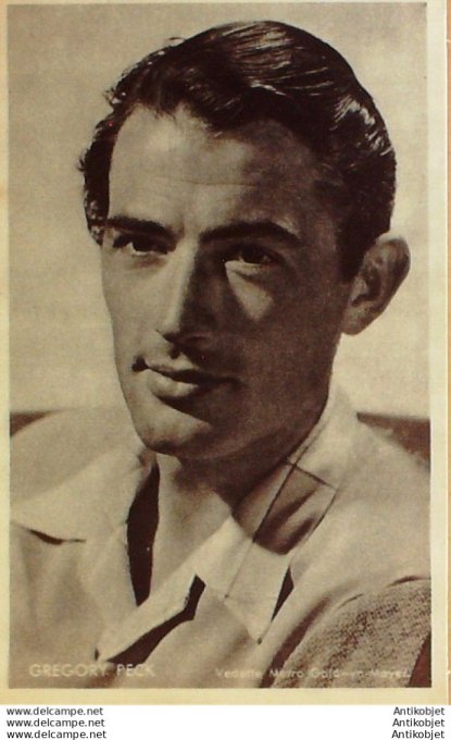 Peck Grégory (Photo Imprimée A) 1950