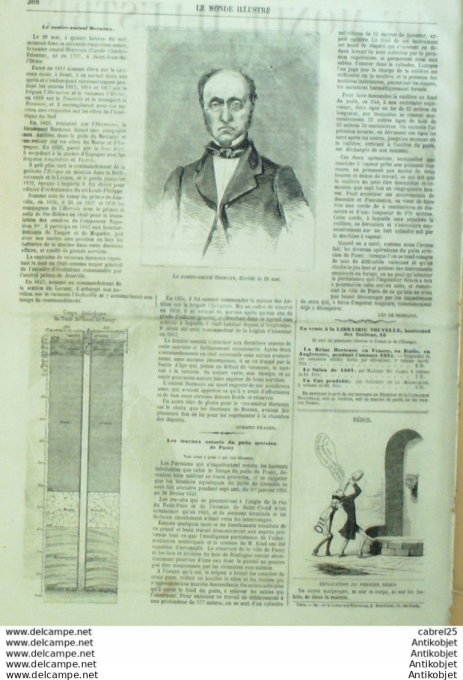 Le Monde illustré 1861 n°217 Usa Baltimore Tarascon Espagne Rade Algesiras