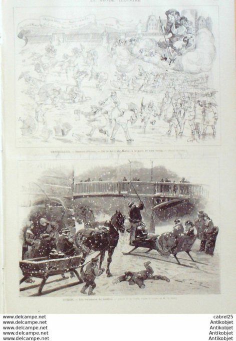 Le Monde illustré 1873 n°830 Espagne Madrid Sikles Italie Turin Pays De Galles Gêves Suisse Genève L