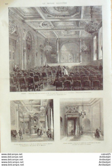 Le Monde illustré 1873 n°830 Espagne Madrid Sikles Italie Turin Pays De Galles Gêves Suisse Genève L