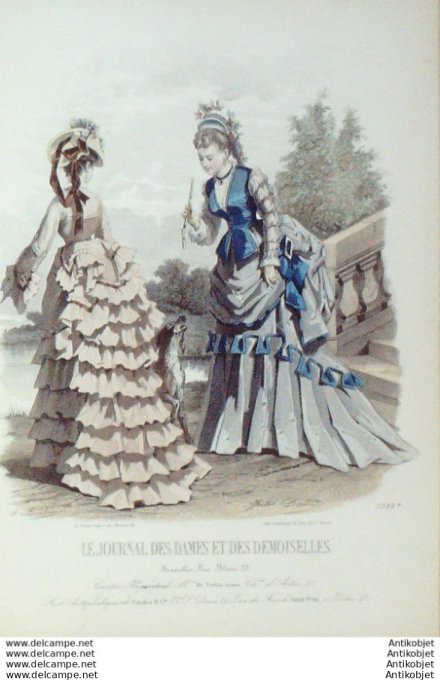 Journal des Dames Demoiselles 1872 # 1099