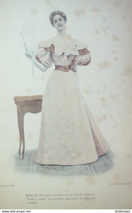 La Mode pratique 1896 # 05 Robe en soie