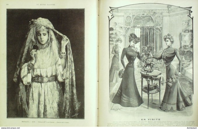 Le Monde illustré 1900 n°2280 Indochine Lang-Bian Ba-Lach Xom-Gour Xom-Tam-Gam Shangaï Woosung