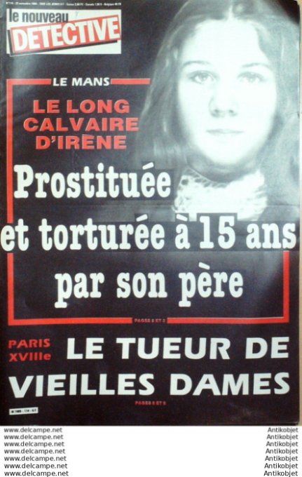 Détective 1984 # 114 Le Mans Tulle Valras Pont-à-Mousson Aix-en-Prov Agen