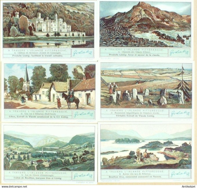 Chromo Liebig Sang 1318 L'Irlande pittoresque (1935)