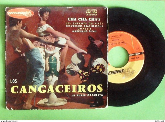 Los Cangaceiros 45T EP Les enfants du Pirée 1962