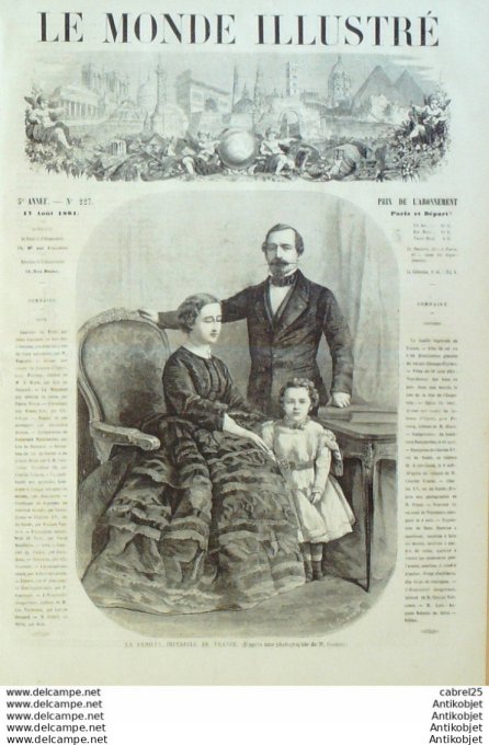 Gravure La Mode illustrée 1875 n° 7 (maison Bréant-Castel)