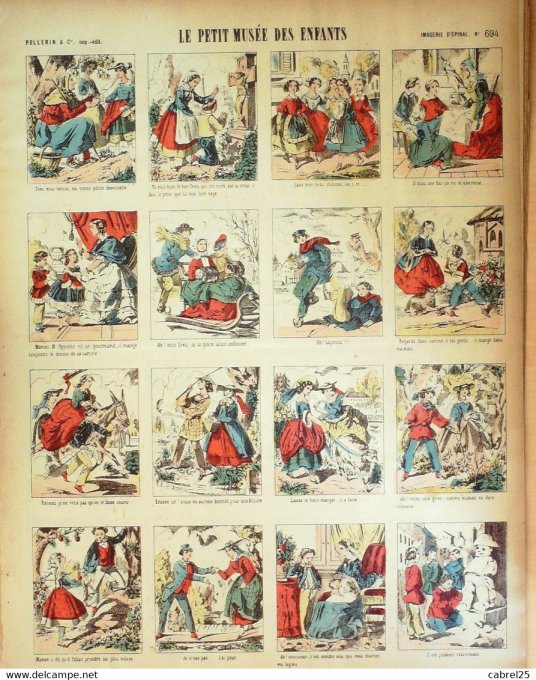 Le Petit Musee Des Enfants (Pellerin d'epinal)