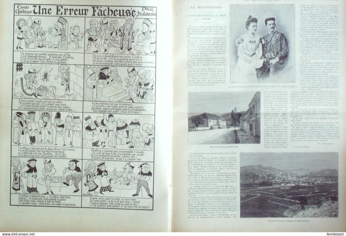 Le Monde illustré 1899 n°2209 St-Germain (78) Belgique Angleterre Angleterre Nsuthead Joinville (84)