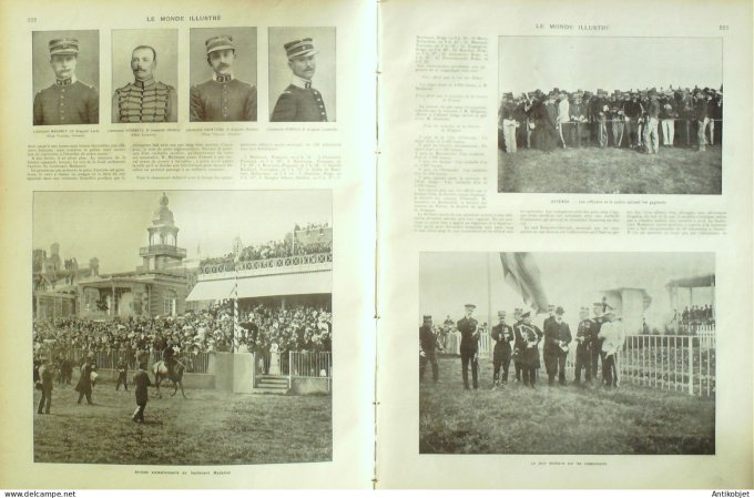 Le Monde illustré 1902 n°2371 Afghanistan Tackhend Kirghis  Berlin Victor-Emmanuel III Clermont-Ferr