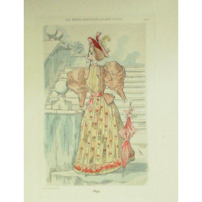 Mode Féminine époque 1894 (H.Boutet)