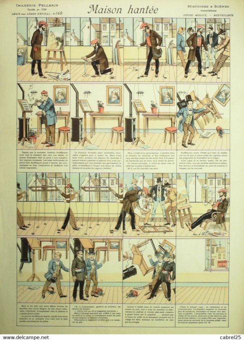 Maison Hantee  (Pellerin d'epinal)