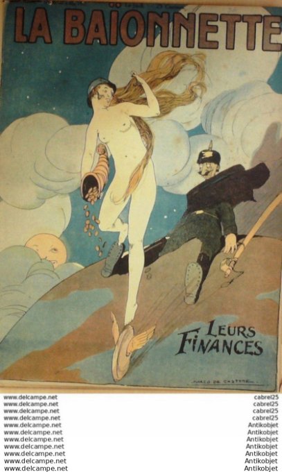 La Baionnette 1917 # 096 (Finances) Gastyne Foy Pallier Quint Chatillon Kern Falke