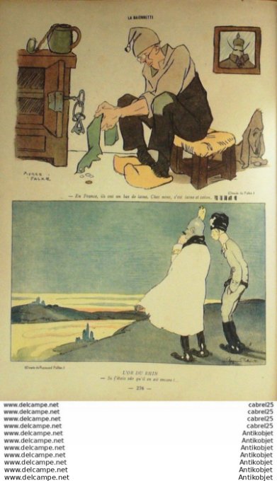 La Baionnette 1917 # 096 (Finances) Gastyne Foy Pallier Quint Chatillon Kern Falke