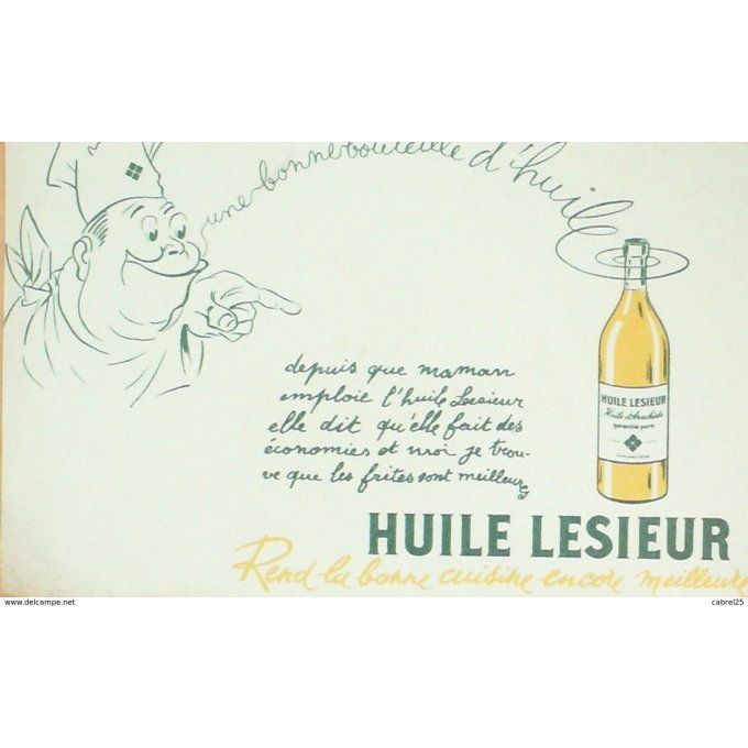 Buvard LESIEUR Huile