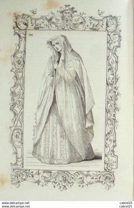 Italie BOLOGNE Notre dame en dévotion 1859