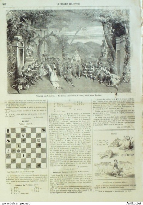 Le Monde illustré 1861 n°230 Italie Naples Belgique Anvers Allemagne Lichtenthal St-Cyr (78)