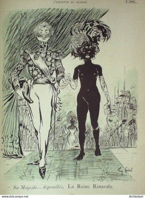 L'Assiette au beurre 1901 #  11 Retour de Waldersee Michael Lobel Cadel